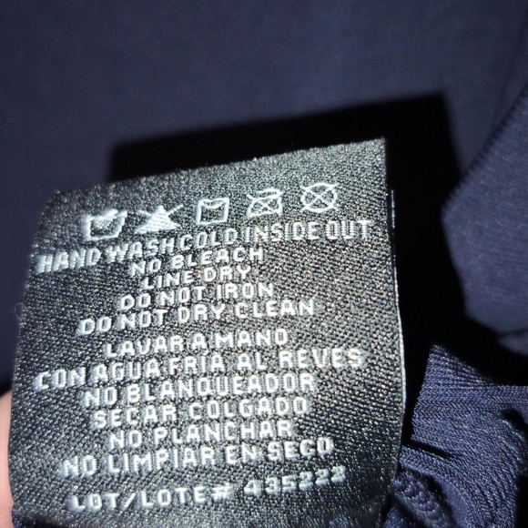 R & M Richards Dark Blue Pantsuit With Sequinned Poncho Size 8 - Picture 6 of 11